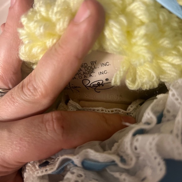 16” Vintage Limited Cabbage Patch Kids 1985 Porcelain Kellyn Marie #4882 W/ Tag - Picture 6 of 14